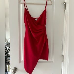 Emerald Sundae Red Mini Dress